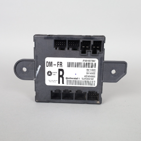 2011-2014 Dodge Ram Charger 300 Right Front Door Module 68155770AF OEM Used