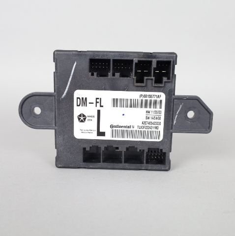 2011-2014 Dodge Ram Charger 300 Left Front Door Module 68155771AF OEM Used