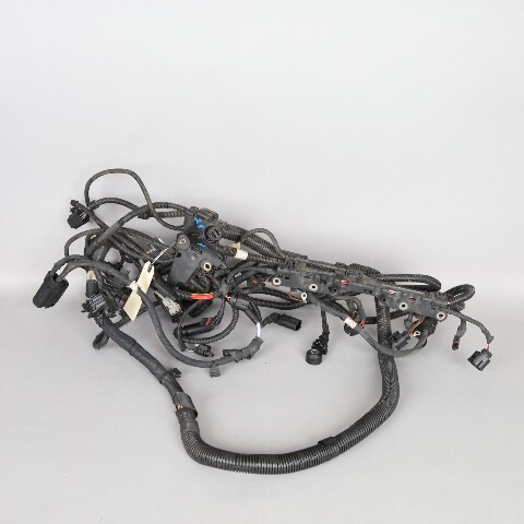 2014-2015 BMW X5 X6 4.4 N63 Engine Wiring Harness 12518605656 OEM Used