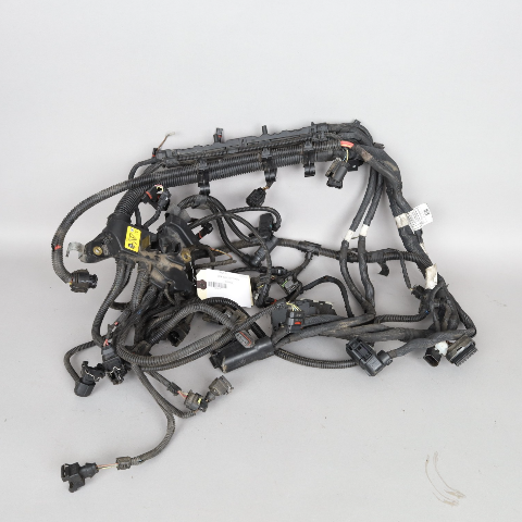 2014-2015 BMW X5 X6 4.4 N63 Engine Wiring Harness 12518605652 OEM Used