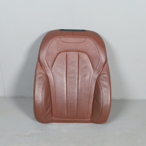 14-18 BMW X5 Left Front Seat Upper Cushion Cover Terra 52107352298 OEM Used
