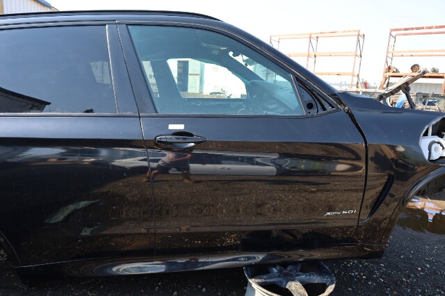2014-2018 BMW X5 Right Front Door Shell Black-Sapphire 41517386738 OEM Used