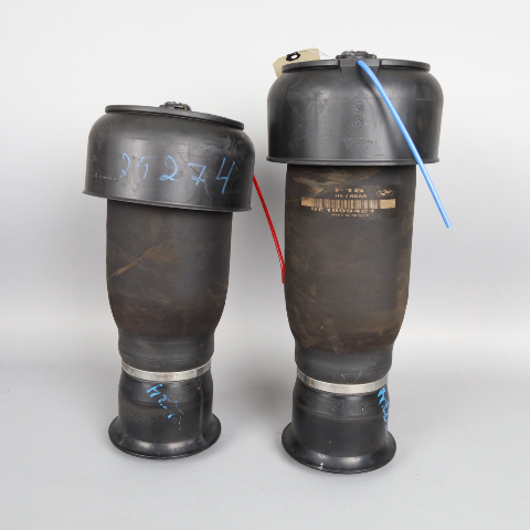 2014-2019 BMW X5 X6 Rear Pneumatic Air Spring Pair 37126795013 OEM Used