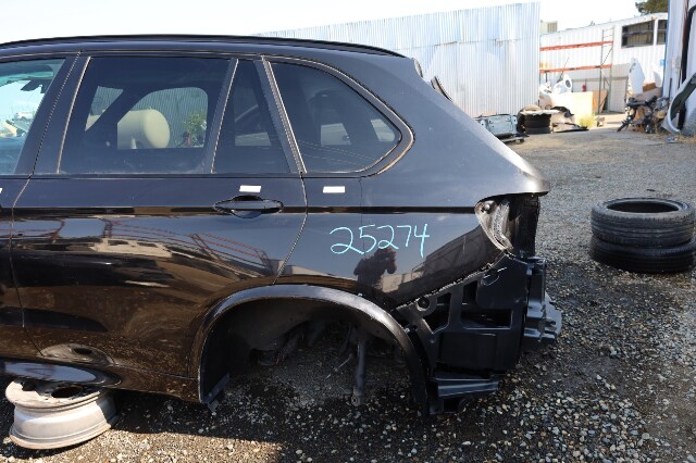 2014-2018 BMW X5 Left Quarter Panel Black-Sapphire 41217352049 OEM Used