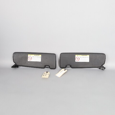2001-2006 BMW 325i 328i 330i M3 Convertible Sun Visor Set OEM Used