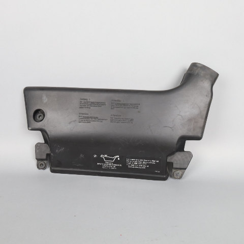 2001-2006 BMW 325i 330i Front Upper Radiator Duct Cover 13717501988 OEM Used