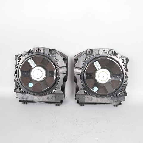 2010-2017 BMW 535i 550i GT Floor Speaker Subwoofer Pair Set 65139227475 OEM Used