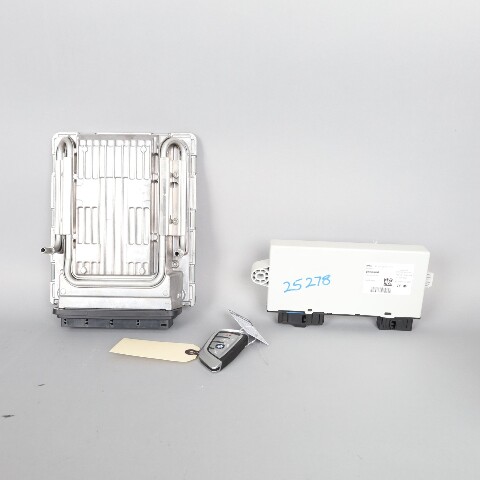 BMW 550i 650i 750i N63 Engine Control Module ECU MSD85 CAS Module Key OEM Used