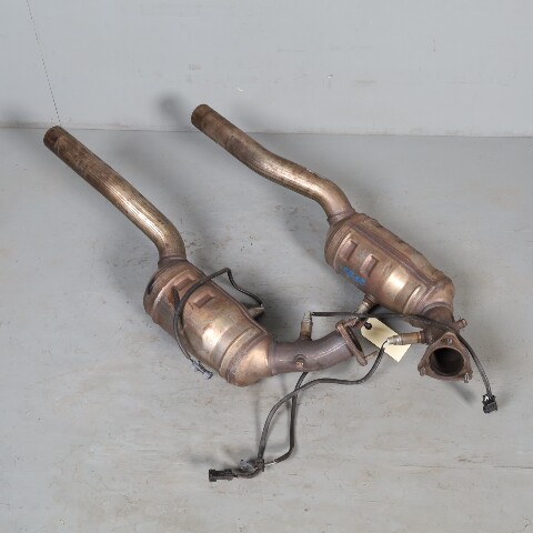 1999-2001 Porsche 911 996 3.6 Exhaust Manifold Downpipe Pair Right Left OEM Used