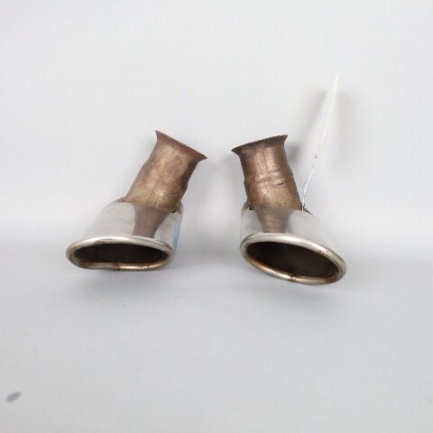 1999-2001 Porsche 911 996 3.4 Exhaust Muffler Tip Pair Set 99611125255 OEM Used