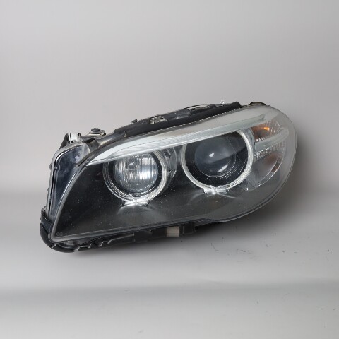 2014-2016 BMW 528i 535i 550i M5 Left Headlight Xenon OEM 63117343905 Broken Tabs