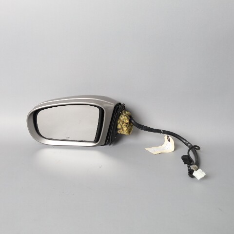 2003-2006 Mercedes S430 S500 S600 Left Door Mirror Cubanite Silver OEM Used