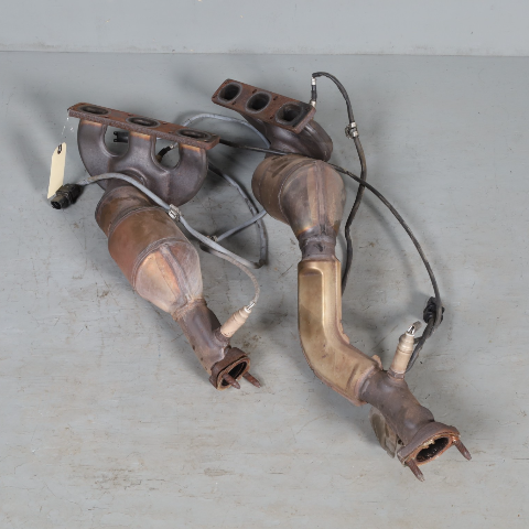 2004-2006 BMW X3 E83 Exhaust Manifold Downpipe Front Rear 18403412861 OEM Used