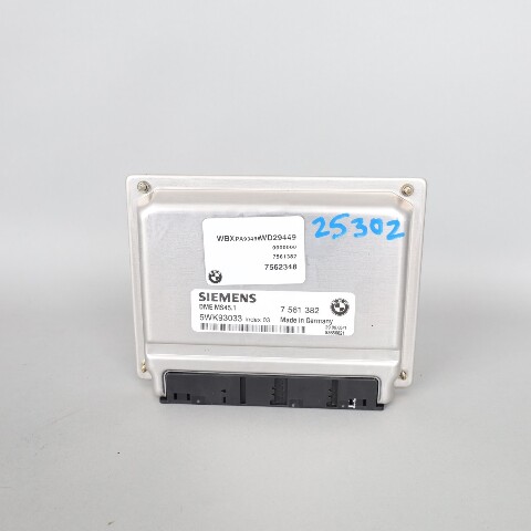 2006 BMW X3 M54 Engine Computer Module ECU ECM DME 12147562348 OEM Used