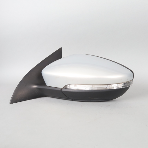 2009-2012 Volkswagen CC Left Door Mirror Silver Metallic 3C8857507BB OEM Used
