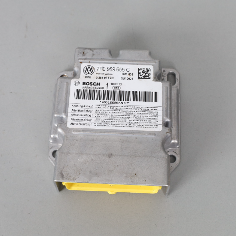 2013 Volkswagen Touareg SRS Module 7P0959655C OEM Used