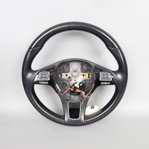 2011-2014 Volkswagen Touareg Multifunction Steering Wheel 7P6419091 OEM Used