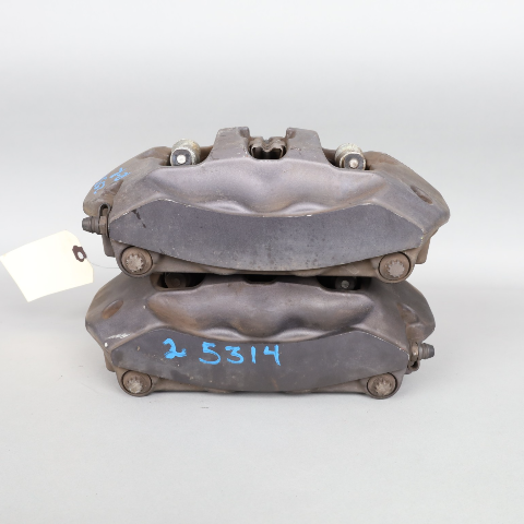 2011-2017 Volkswagen Touareg Rear Brake Caliper Set Pair 7P6615423C OEM Used