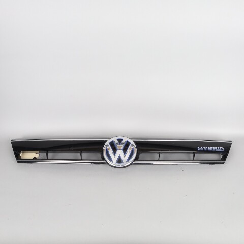 2013-2014 Volkswagen Jetta Hybrid Upper Front Bumper Grille 5C6853653F OEM Used