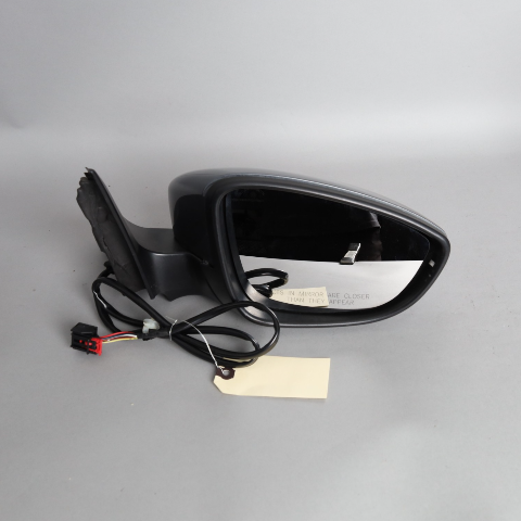 2011-2016 Volkswagen Jetta Sedan Right Door Mirror Platinum Gray OEM Used