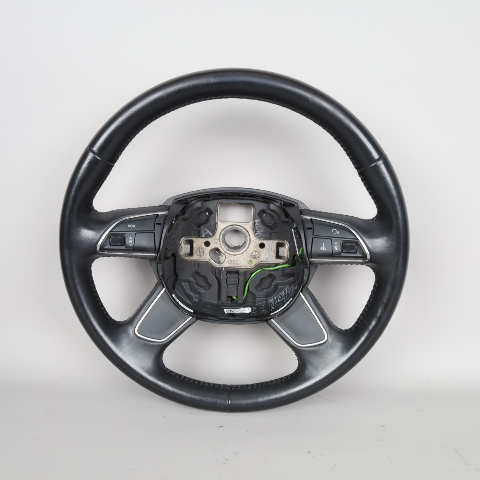 2013-2015 Audi A4 4 Spoke Steering Wheel 4L0419091AC OEM Used