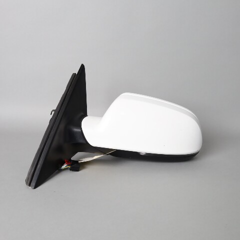 2010-2016 Audi A4 Door Mirror Left Side View Ibis White OEM Used