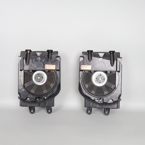 2006-2008 BMW 750i Floor Speaker Subwoofer Pair 65136970009 OEM Used