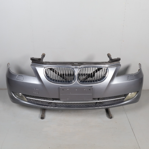 2008-2010 BMW 528i 535i 550i Front Bumper Cover Space Grey 51117184716 Used