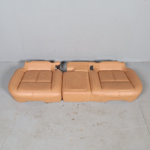2011-2018 Porsche Cayenne 958 Rear Seat Lower Cushion Espresso Leather OEM Used