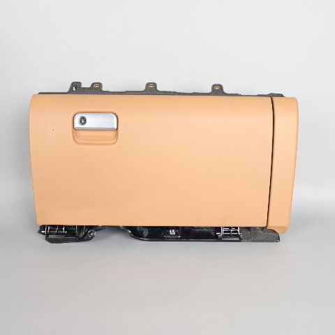 2011-2018 Porsche Cayenne 958 Glove Box Espresso Leather 95855209519 OEM Used