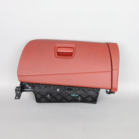 2012-2019 BMW 640i 650i Glove Box Vermilionrot Red 51169218973 OEM Used