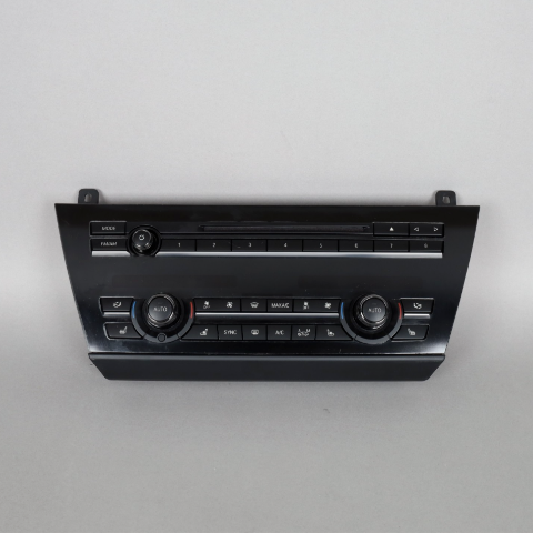 12-19 BMW 640i 650i M6 Ceramic Audio Climate Control Panel 61319386653 OEM Used
