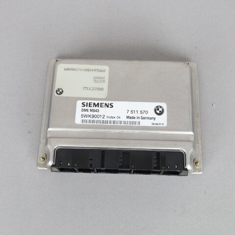 2001-2005 BMW 325i Engine Computer Module ECU ECM DME 12147512288 OEM Used