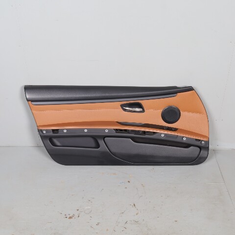 2008-2013 BMW 328i 335i M3 Left Front Door Panel Saddle Brown OEM Used