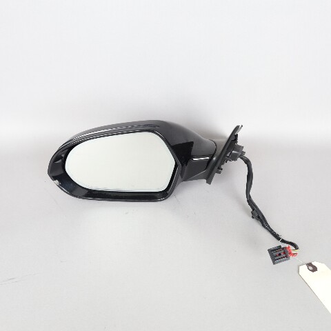 2014-2018 Audi A6 Left Door Mirror Black 4G1857409Q OEM Used
