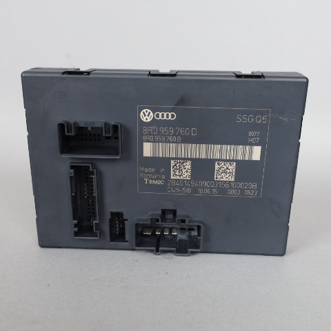 2009-2017 Audi Q5 Front Seat Control Module 8R0959760D OEM Used