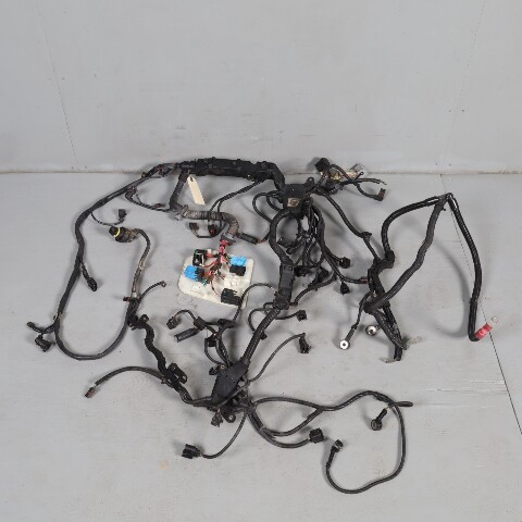 2009-2012 BMW 550i 750i N63 Engine Wiring Harness 12517585103 OEM Used