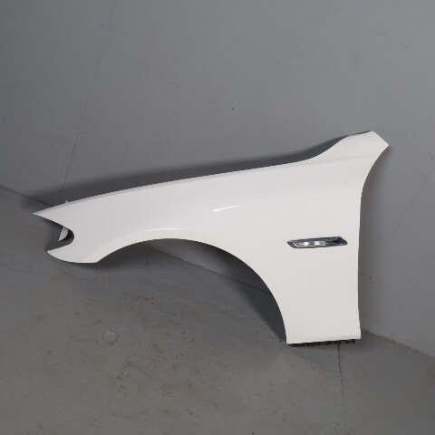2011-2016 BMW 528i 535i 550i Left Fender White 41357248659 OEM Used