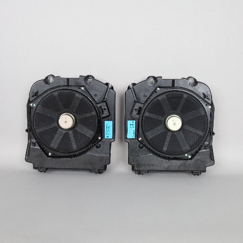 2011-2016 BMW 528i 535i 550i Floor Speaker Subwoofer Pair 65139169685 OEM Used