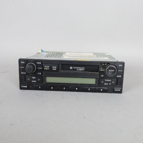 1999-2003 Volkswagen Eurovan Radio Stereo Cassette 1J0035180B OEM Used
