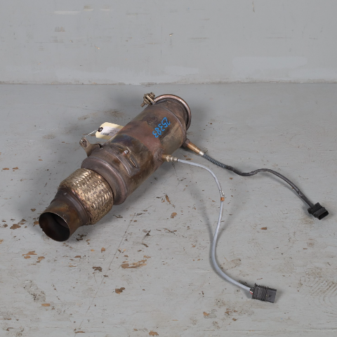 2014-2019 BMW X5 X6 3.0 Exhaust Manifold Downpipe 18327645666 OEM Used