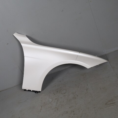 2012-2018 BMW 328i 328i 330i 335i 340i Right Fender White 41009621598 OEM Used