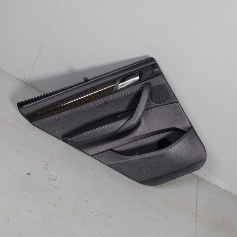 2011-2017 BMW X3 F25 Left Rear Door Panel Black 51427279939 OEM Used
