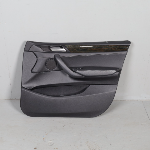 2011-2017 BMW X3 F25 Right Front Door Panel Black 51417394528 OEM Used