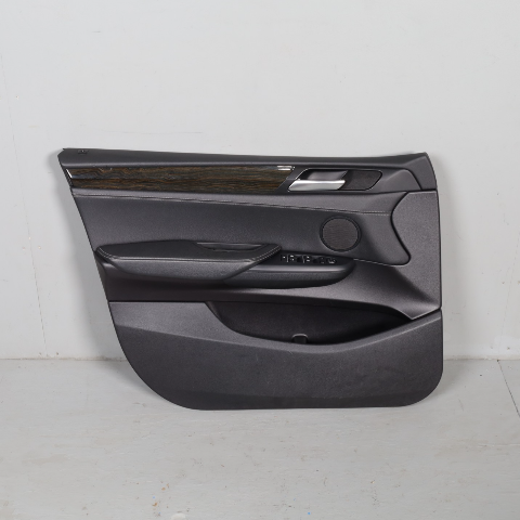 2011-2017 BMW X3 F25 Left Front Door Panel Black 51417394527 OEM Used