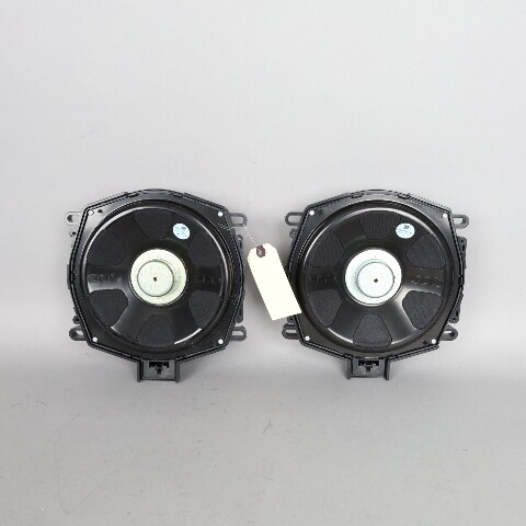 2011-2014 BMW X3 X5 Floor Speaker Subwoofer Pair Set 65139218695 OEM Used