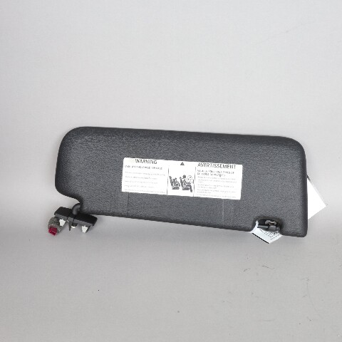 2011-2017 BMW X3 X4 Left Sun Visor Black 51168062217 OEM Used