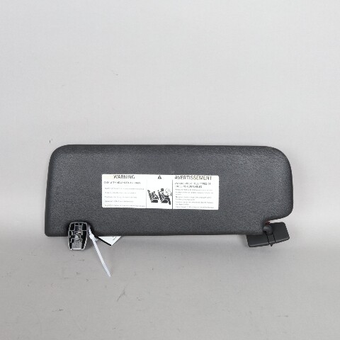 2011-2017 BMW X3 X4 Right Sun Visor Black 51168062218 OEM Used