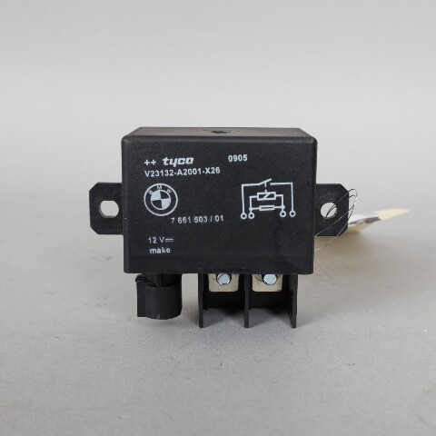 2011-2016 BMW Electric Cooling Fan Relay Control Module 61367661503 OEM Used