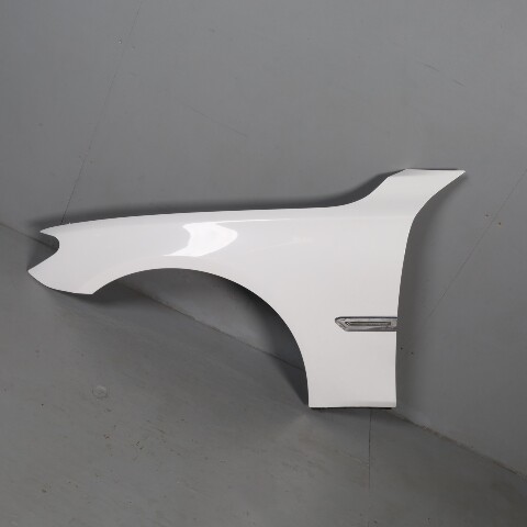 2009-2015 BMW 740i 750Li 760i Left Fender Alpine White 41007204496 OEM Used